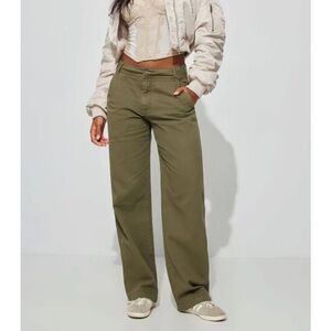 Slouchy garage pants